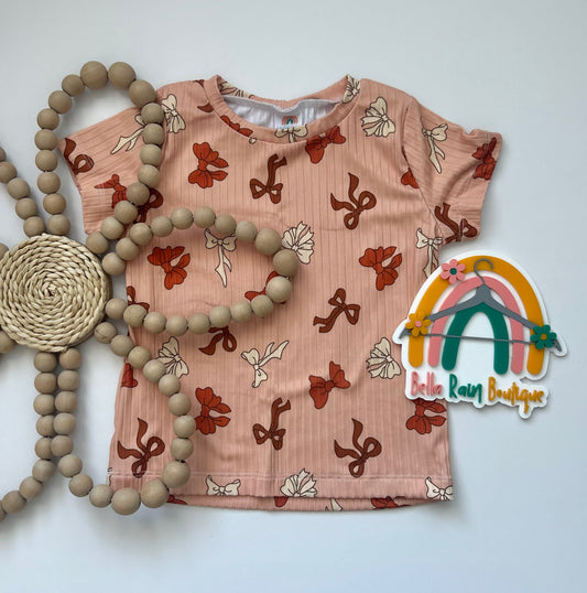 8/9 Love All Bows Black History Month Tee