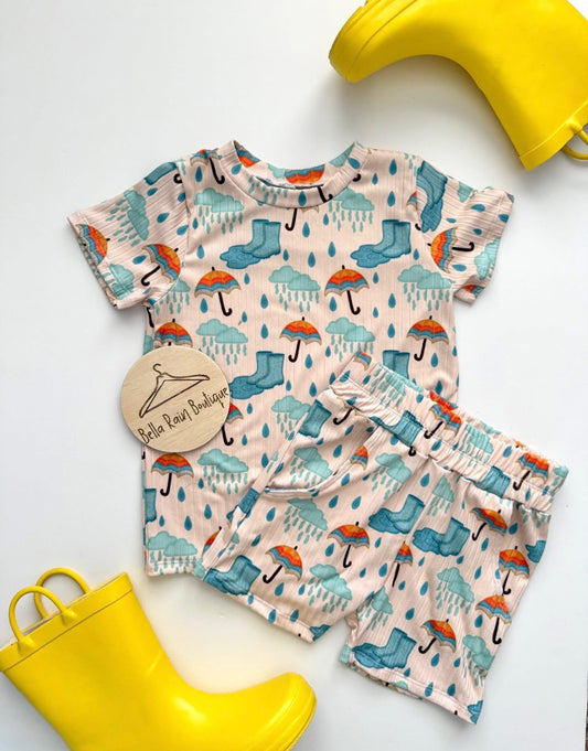 3T Gender Neutral Rainy Day Lounge Set