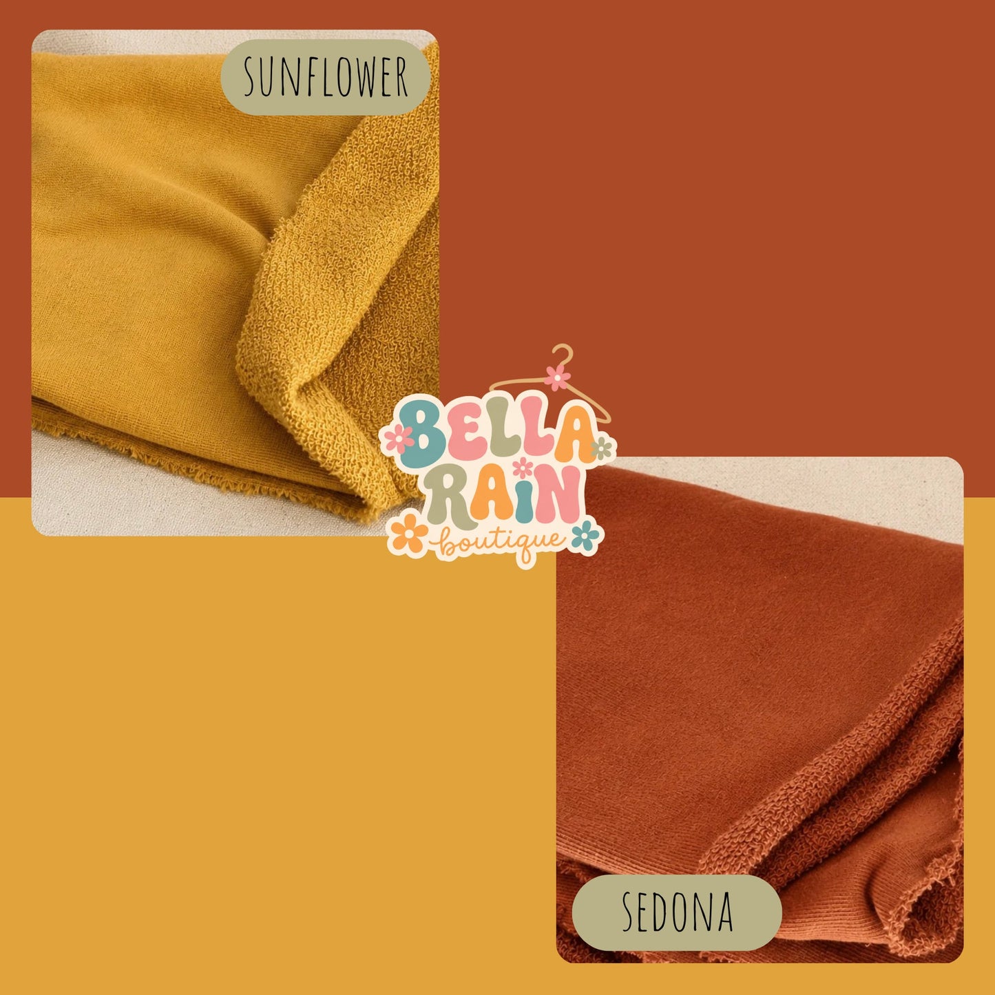 Bella Rain Cozy Organic Cotton Hoodies🤎