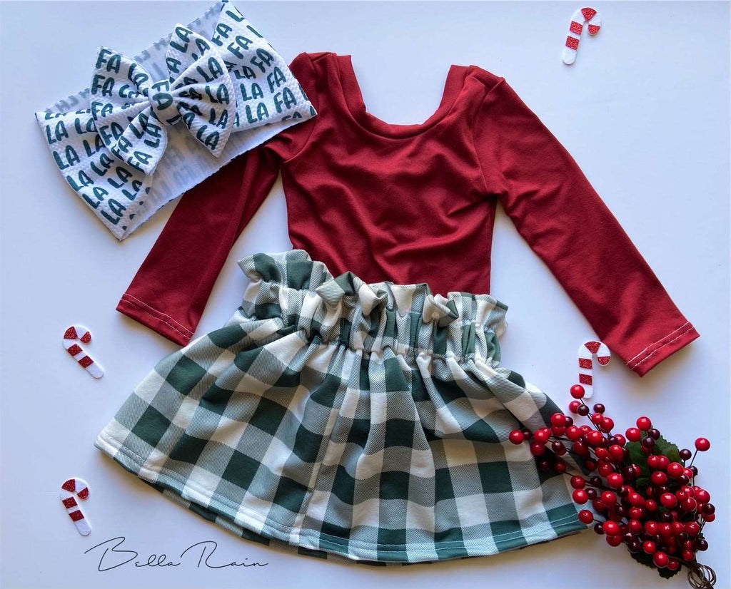 Plaid Skirt