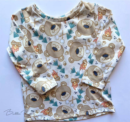 Camping t shirts for kids